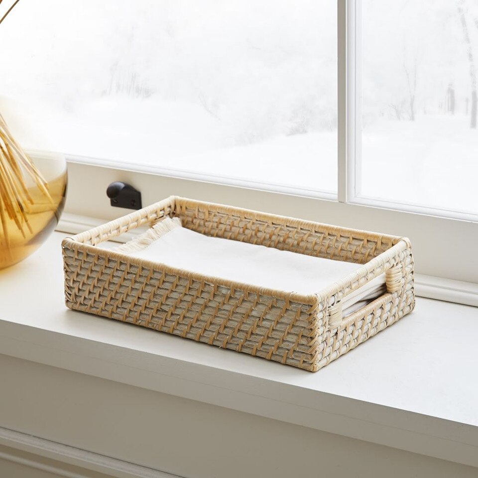 Modern Weave Storage Bin West Elm UK